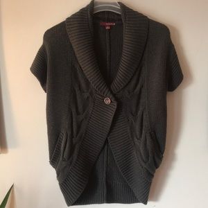 Short Sleeve Cardigan Sweater
